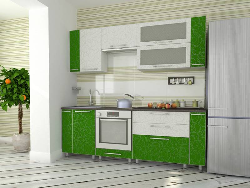 кухонный гарнитур прямой сиберия-118 в Нижневартовске