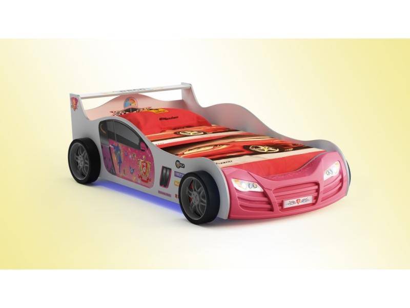 кровать машина r800 mini pinky line в Нижневартовске