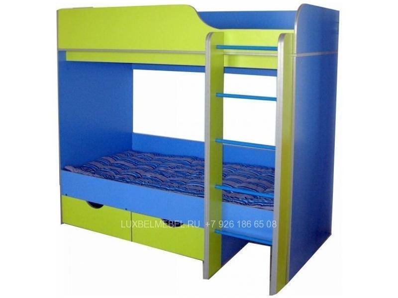 двухъярусная кровать с ящиками модель 309 в Нижневартовске