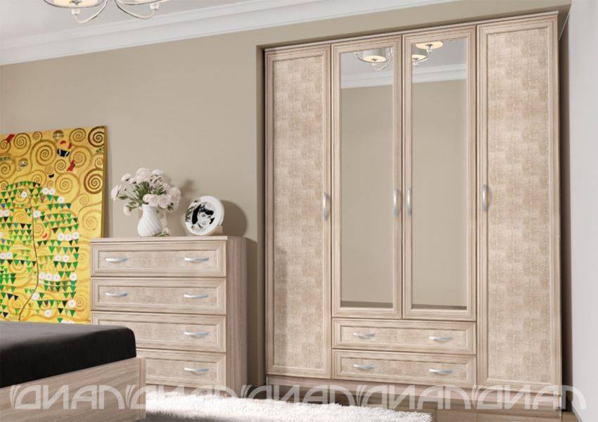 шкаф 4-створчатый кэт - 1 snake в Нижневартовске