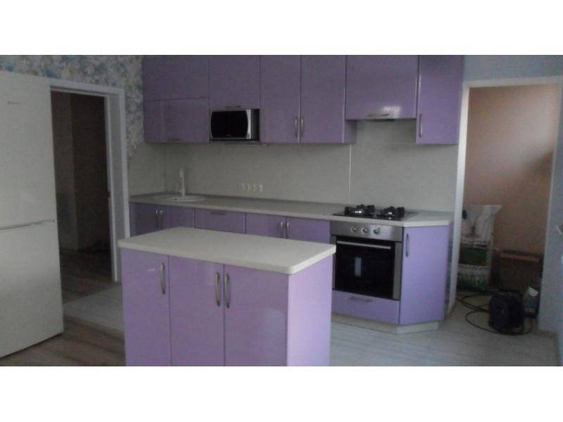 фиолетовая кухня пластик в Нижневартовске