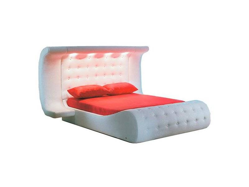 кровать 12 с мягкой спинкой и подсветкой в Нижневартовске