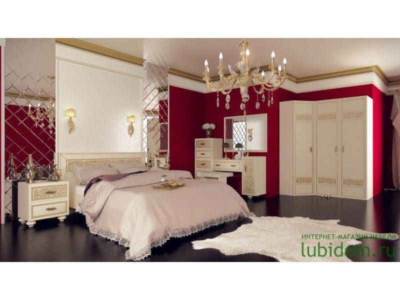 спальный гарнитур александрия комплект. 1 в Нижневартовске