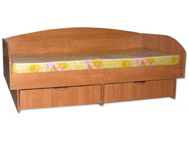 кровать пристенная с ящиками в Нижневартовске