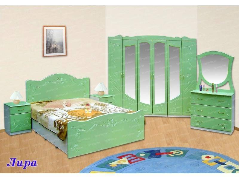 спальный гарнитур лира 3 в Нижневартовске