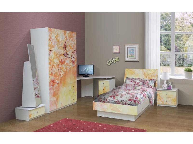 детская юность-8 мдф фасад бабочка в Нижневартовске