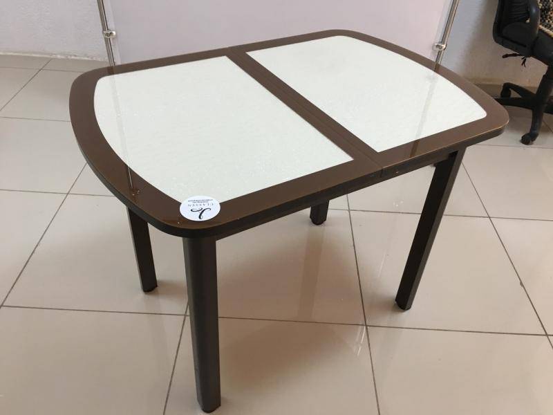 стол марк-s со столешницей оракал кожа в Нижневартовске