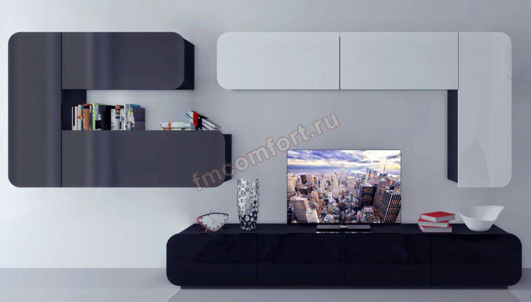 современная глянцевая стенка аймеб 1 в Нижневартовске