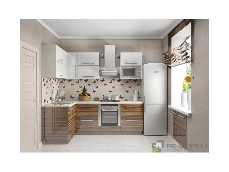 угловая мини кухня 009 в Нижневартовске