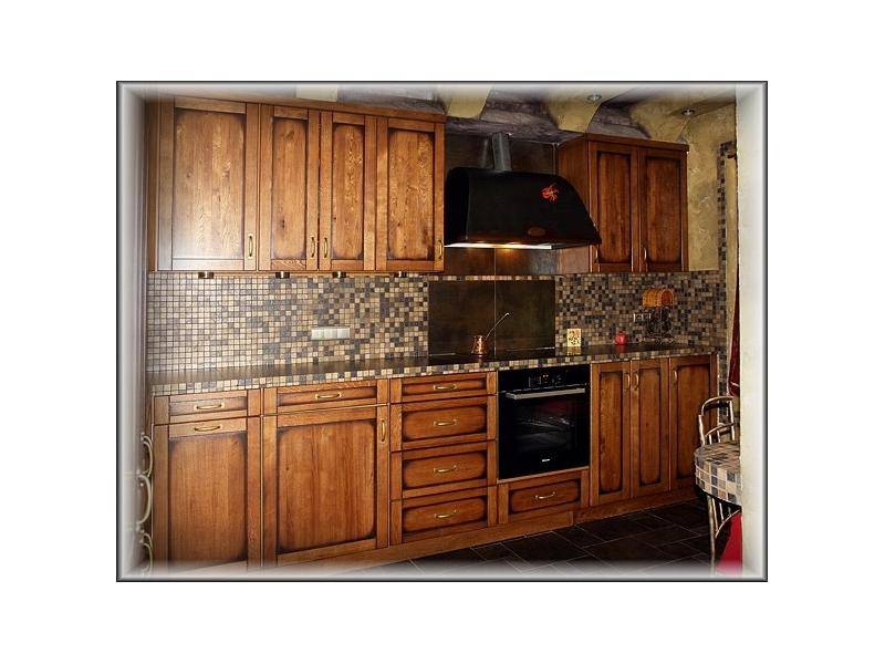 классическая прямая кухня в Нижневартовске