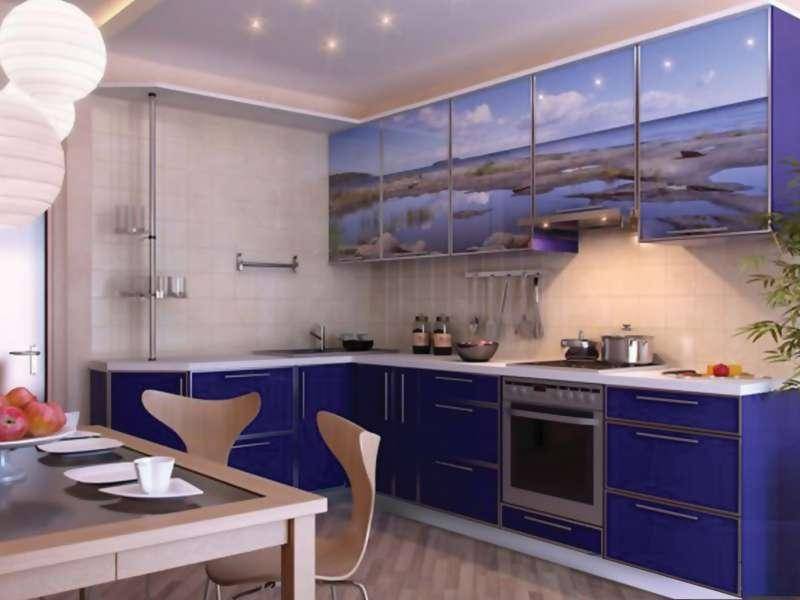 кухня с фотопечатью kf 7 в Нижневартовске