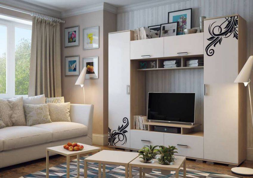 светлая гостиная нота 18 в Нижневартовске