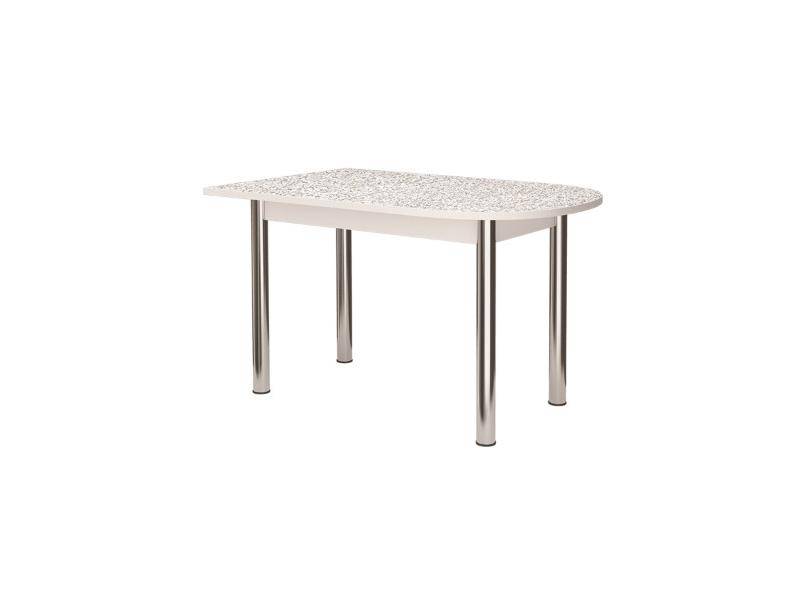 стол тэфи приставной-раздвижной на опоре брифинг-хром в Нижневартовске