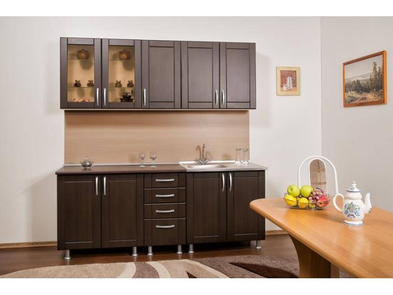 кухня прямая вета-4 венге в Нижневартовске