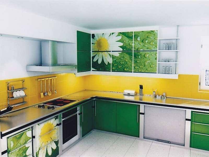 кухня с фотопечатью kf 9 в Нижневартовске