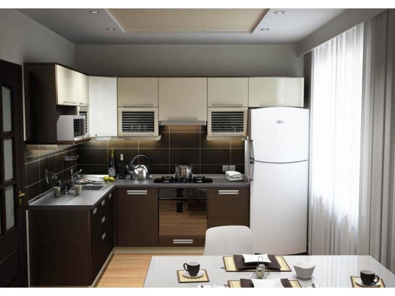 кухня мдф двухцветная (текстурная) в Нижневартовске