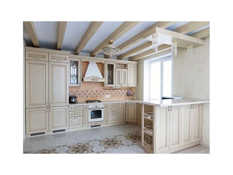 кухня из массива дерева алиседа в Нижневартовске