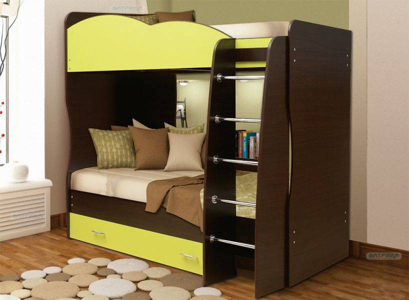 кровать детская двухъярусная юниор-2.1 в Нижневартовске