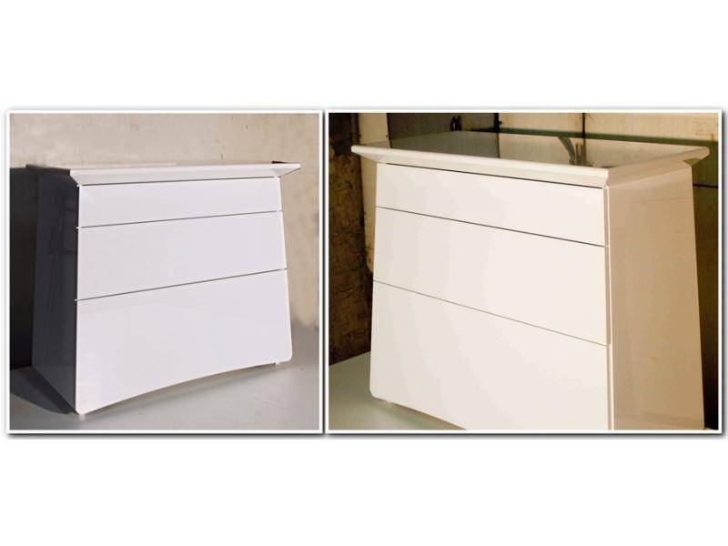 тумба на колесах трапециевидная в прихожую в Нижневартовске