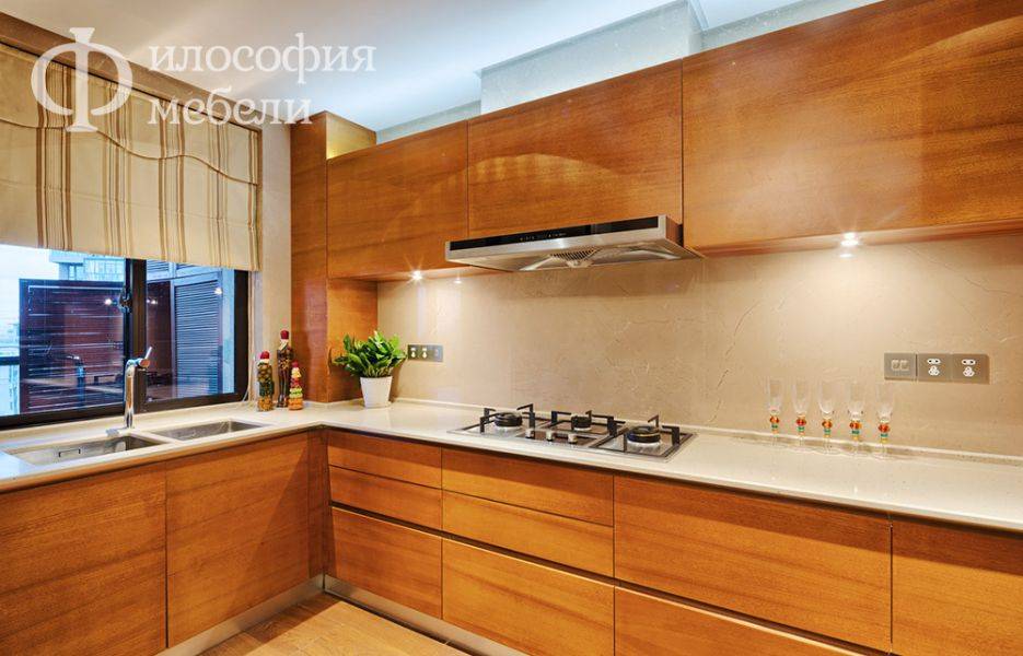 кухня №10 со шпоном в Нижневартовске