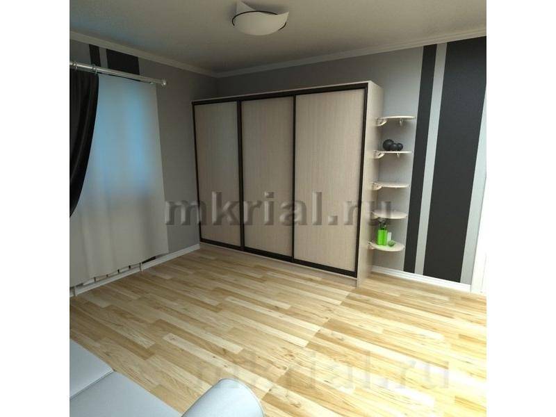 простой шкаф-купе с полками вариант 8 в Нижневартовске