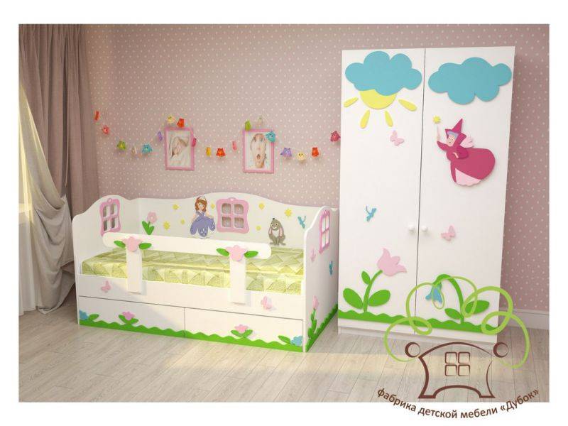 шкаф и кровать принцесса в Нижневартовске