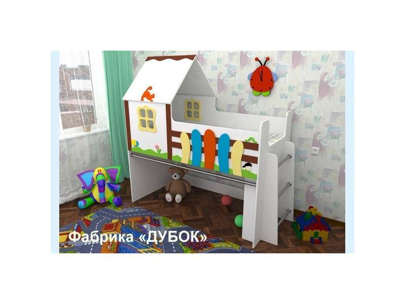 кровать-чердак для детей сказочный домик в Нижневартовске
