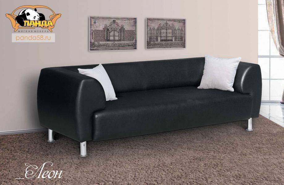 стильный прямой диван леон в Нижневартовске