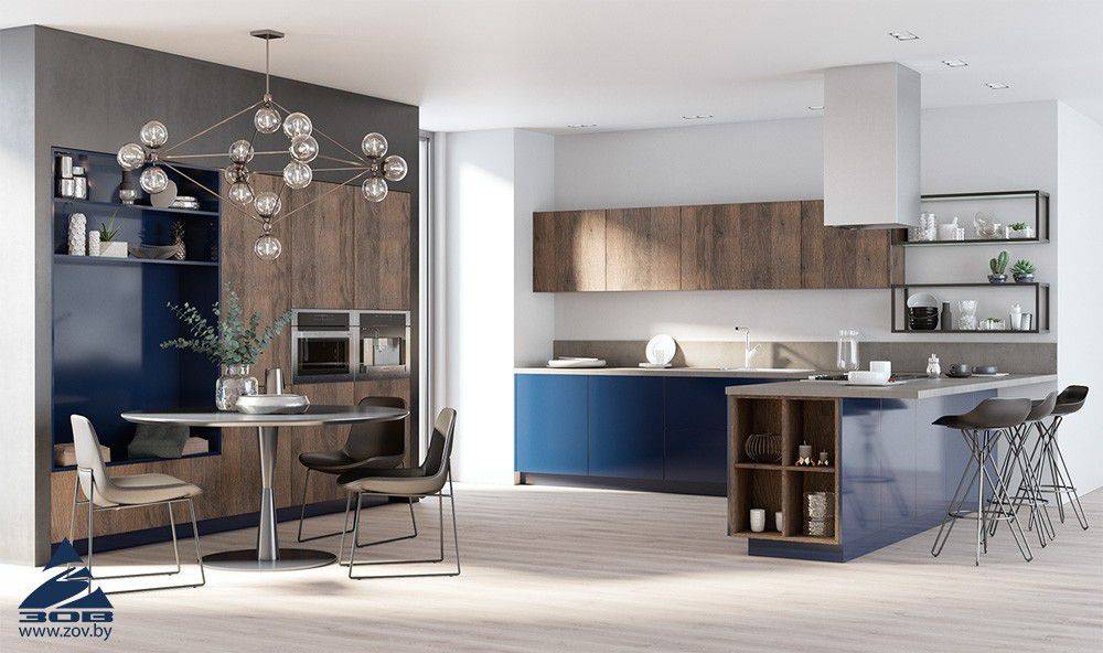 кухня из мдф крашеного / лдсп нойс в Нижневартовске