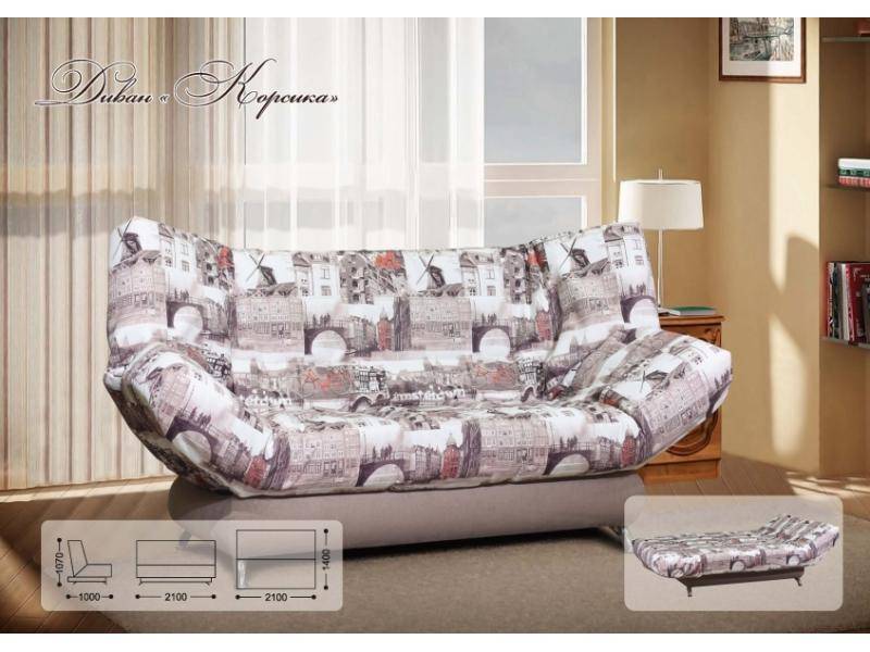 диван прямой корсика в Нижневартовске