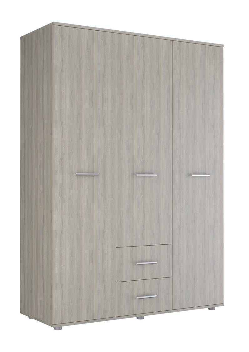 шкаф трехсекционный polini simple nordic, вяз в Нижневартовске