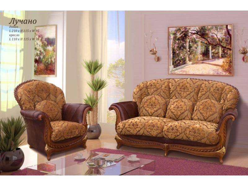 диван лучано благородство форм и изящество линий в Нижневартовске