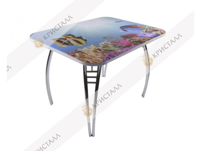 стол обеденный паук с фотопечатью в Нижневартовске