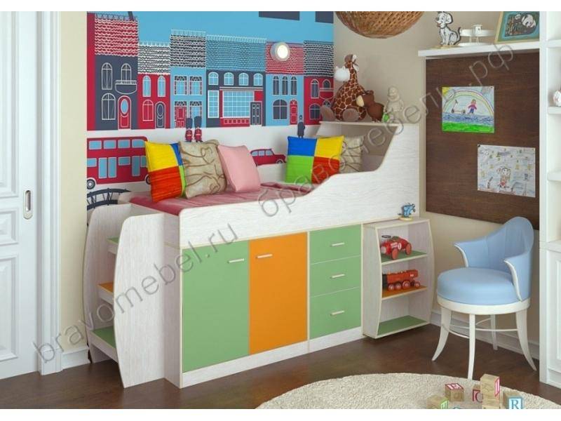 детский гарнитур минимакс лайм в Нижневартовске