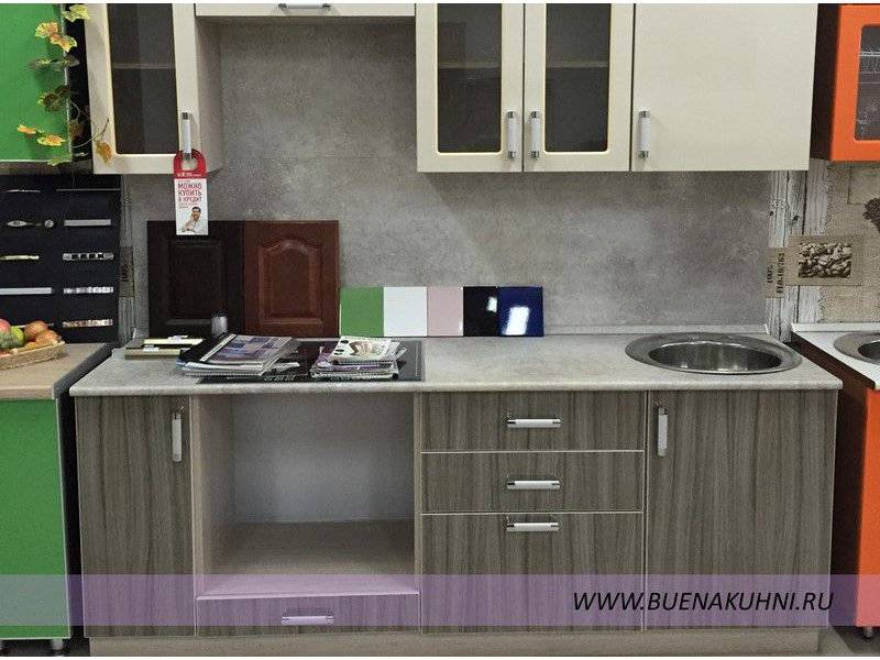 прямая кухня из пластика в Нижневартовске