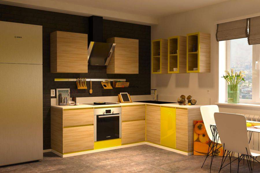 кухня угловая уютная в Нижневартовске