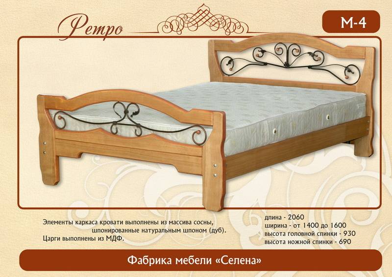 кровать «ретро м-4» в Нижневартовске