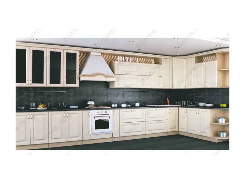 кухня угловая мдф милана матовый в Нижневартовске