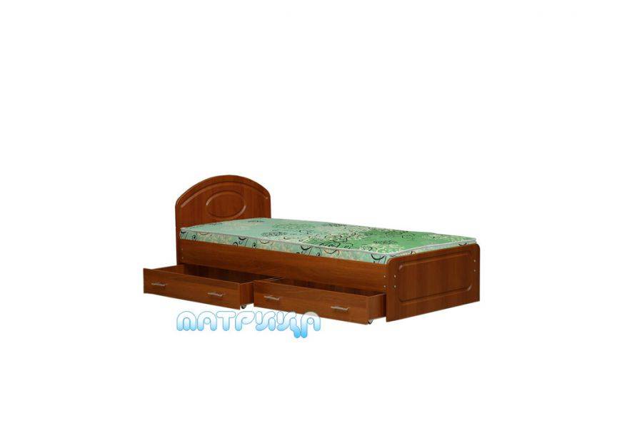 кровать одинарная с ящиками м1 в Нижневартовске