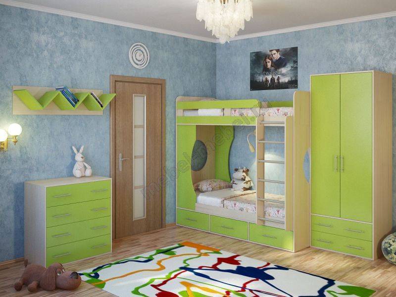 детская для двоих детей милана вариант 3 в Нижневартовске