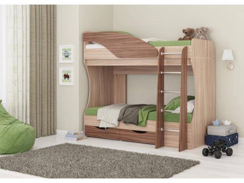 двухъярусная кровать дельфин в Нижневартовске