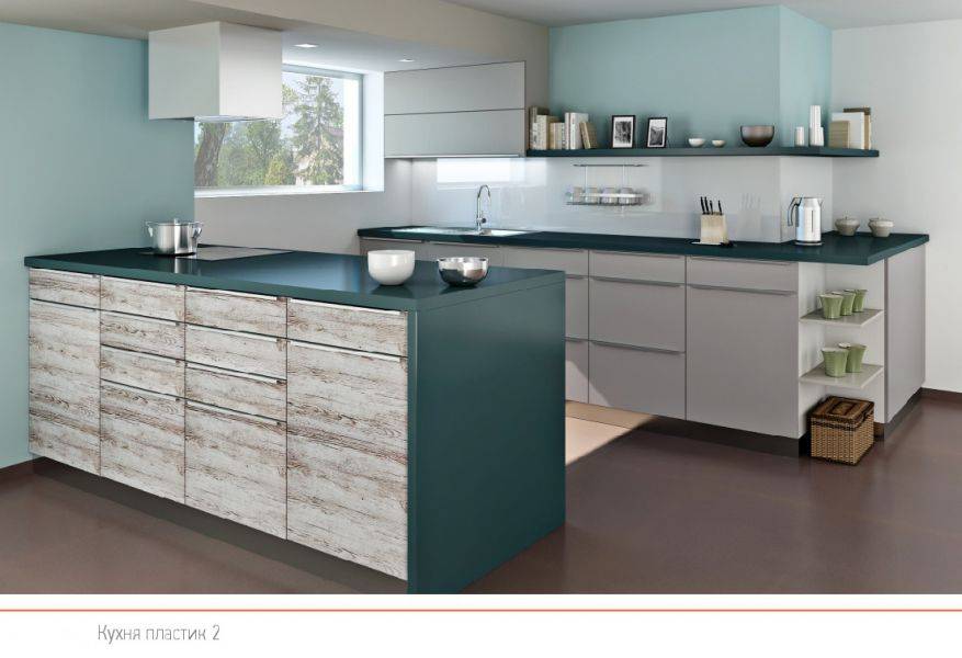 кухня пластик 2 в Нижневартовске