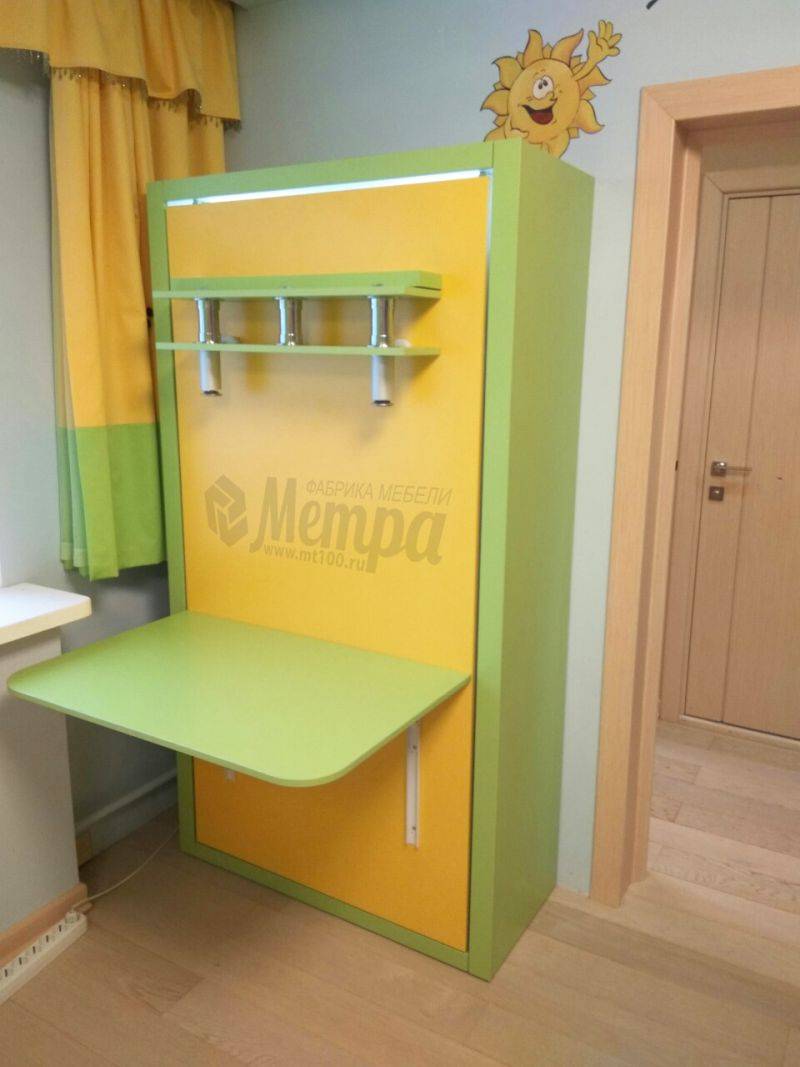 шкаф-кровать со столом для детской в Нижневартовске