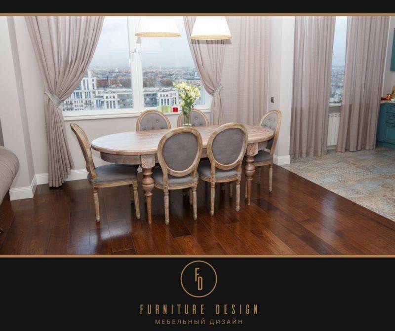 обеденный стол и стул из дуба в Нижневартовске