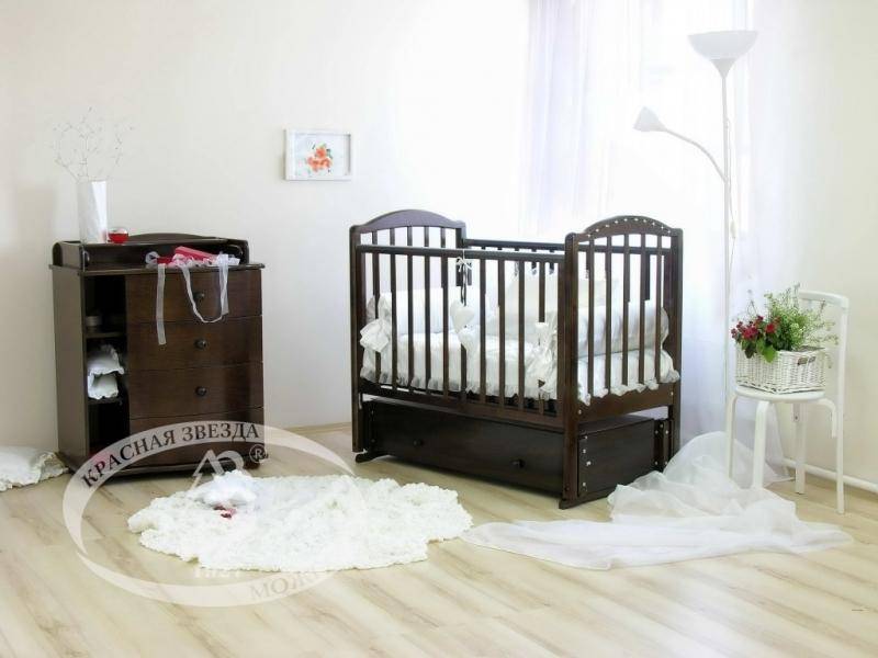 мебель для детской в темном цвете драгоценная коллекция cristal 4 в Нижневартовске