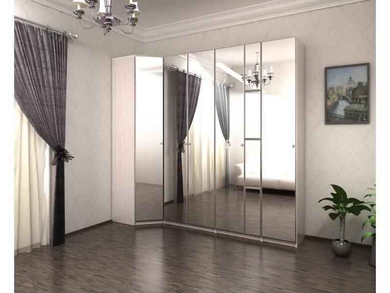 модульный зеркальный шкаф в Нижневартовске