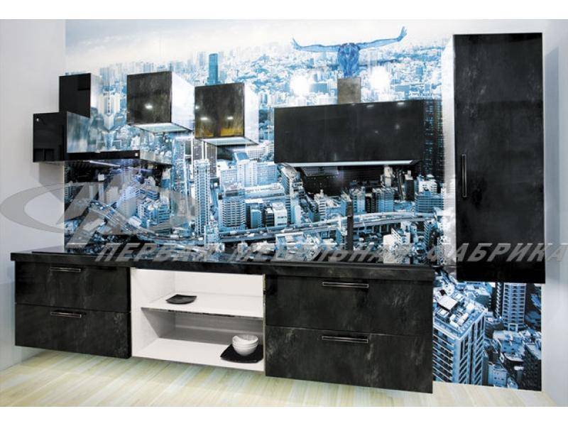 кухонный гарнитур сити прямой в Нижневартовске