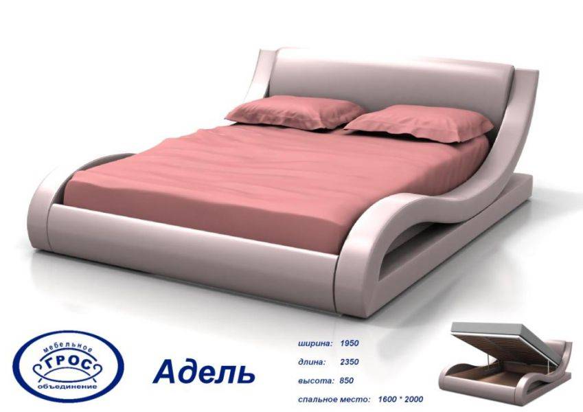 мягкая кровать адель в Нижневартовске