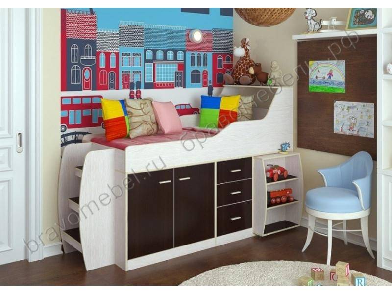 детский гарнитур минимакс венге в Нижневартовске