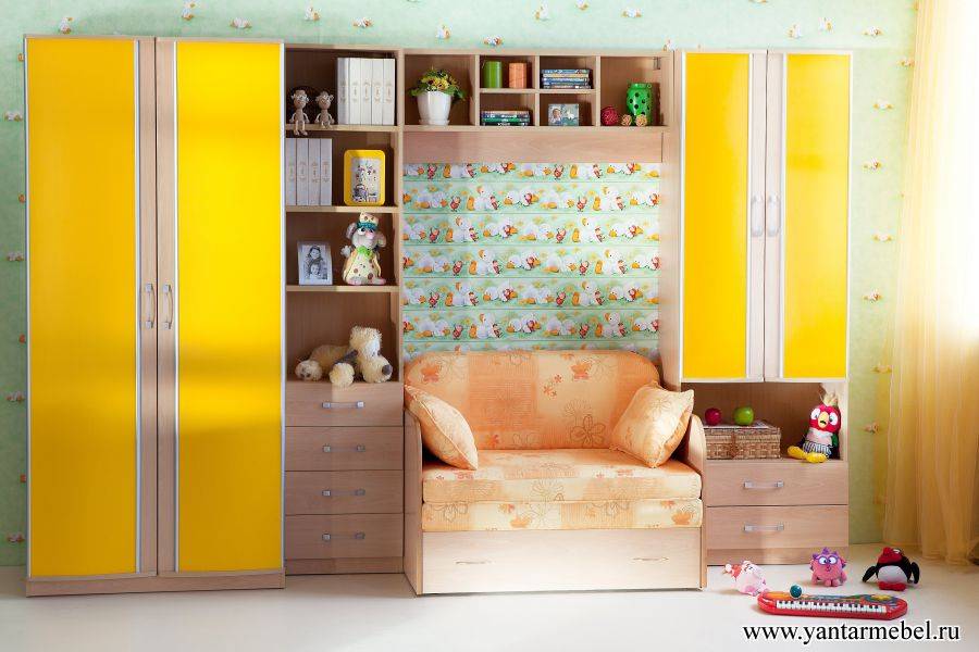 детская мебель радуга желтая в Нижневартовске